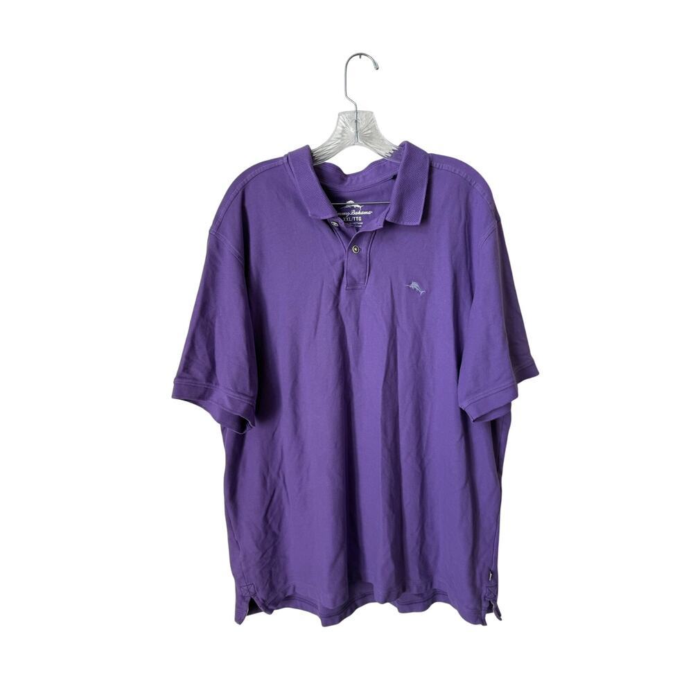 Tommy Bahama Men’s Purple Polo Shirt Size XXL